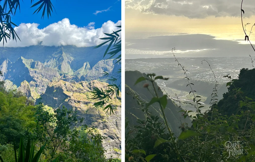 rando à mafate depuis dos d'ane